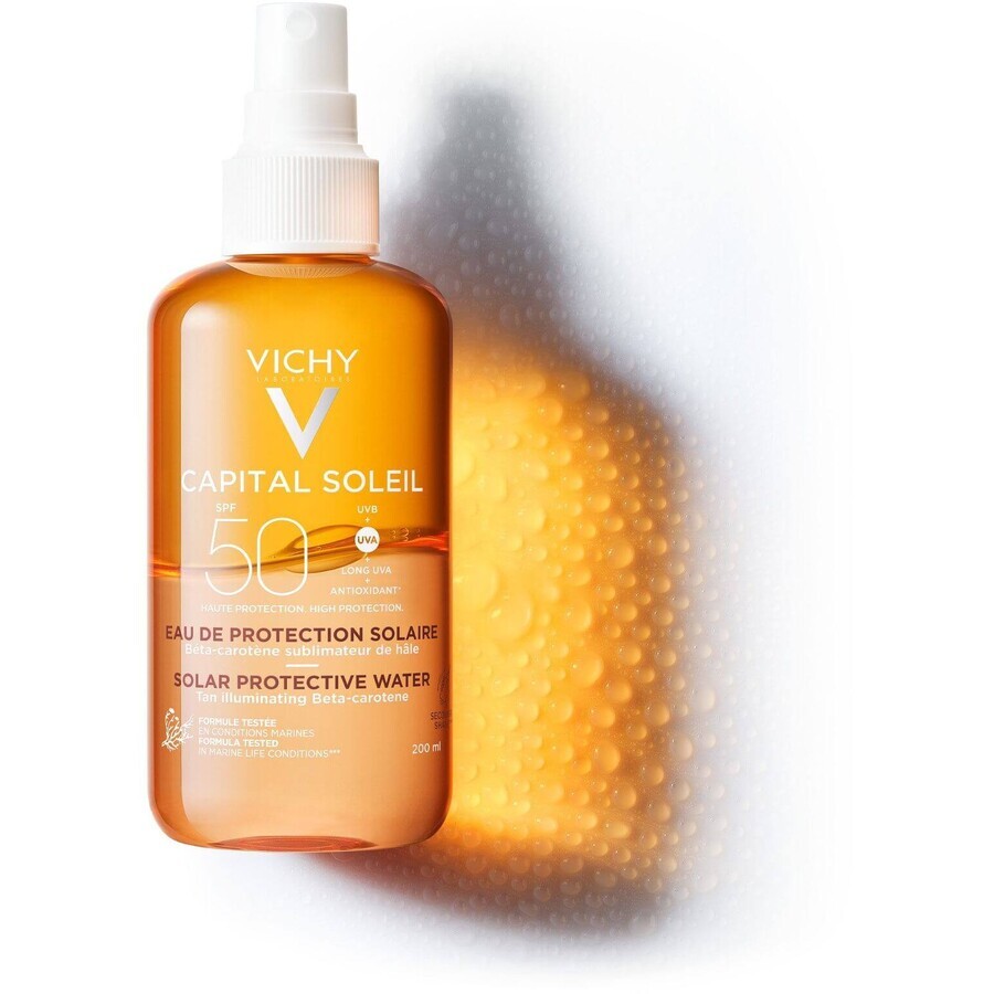 Vichy Capital Soleil Beschermende spray met bètacaroteen SPF50 200 ml