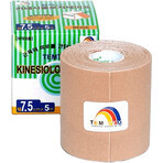 Temtex Kinesiotape Classic, beige tape 7,5 cm x 5 m