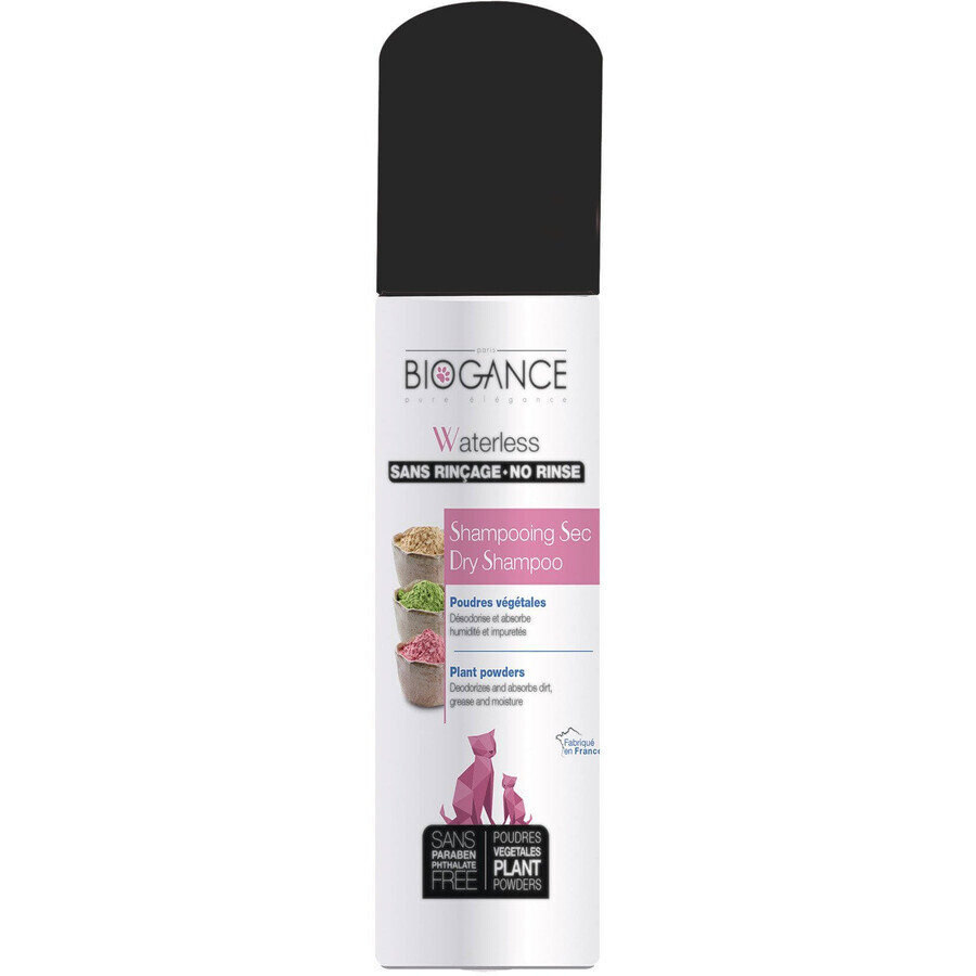 Biogance Waterless cat - droogshampoo voor katten 150 ml