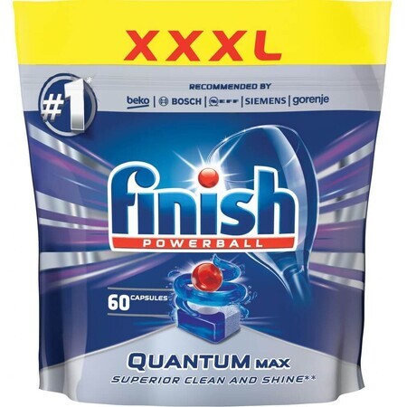 Finish Quantum Max Vaatwastabletten 60 stuks