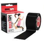 RockTape Zwarte kinesiologische tape 5 m