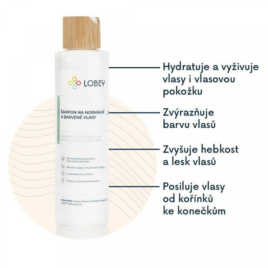 Lobey Shampoo voor normaal en gekleurd haar 200 ml