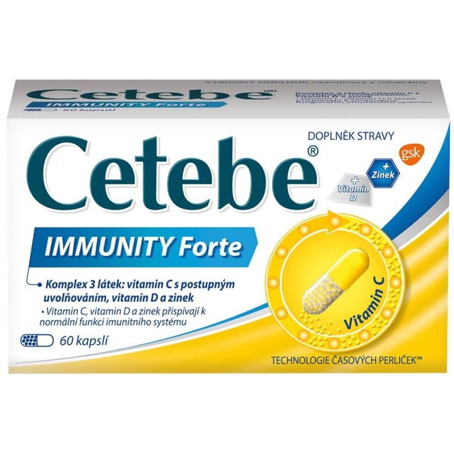 Cetebe Immuniteit Forte 60 capsules