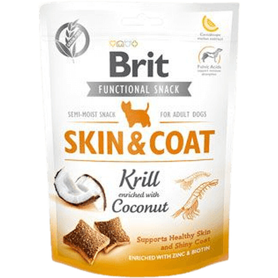 Brit Dog Functional Krill Huid en Vacht Snack 150 g