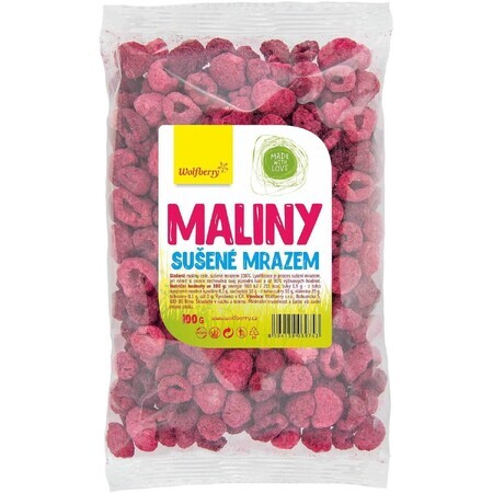 Wolfberry Gevriesdroogde frambozen 100 g