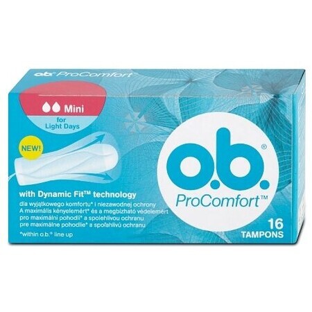 O.b. ProComfort Mini Maandverband 16 stuks