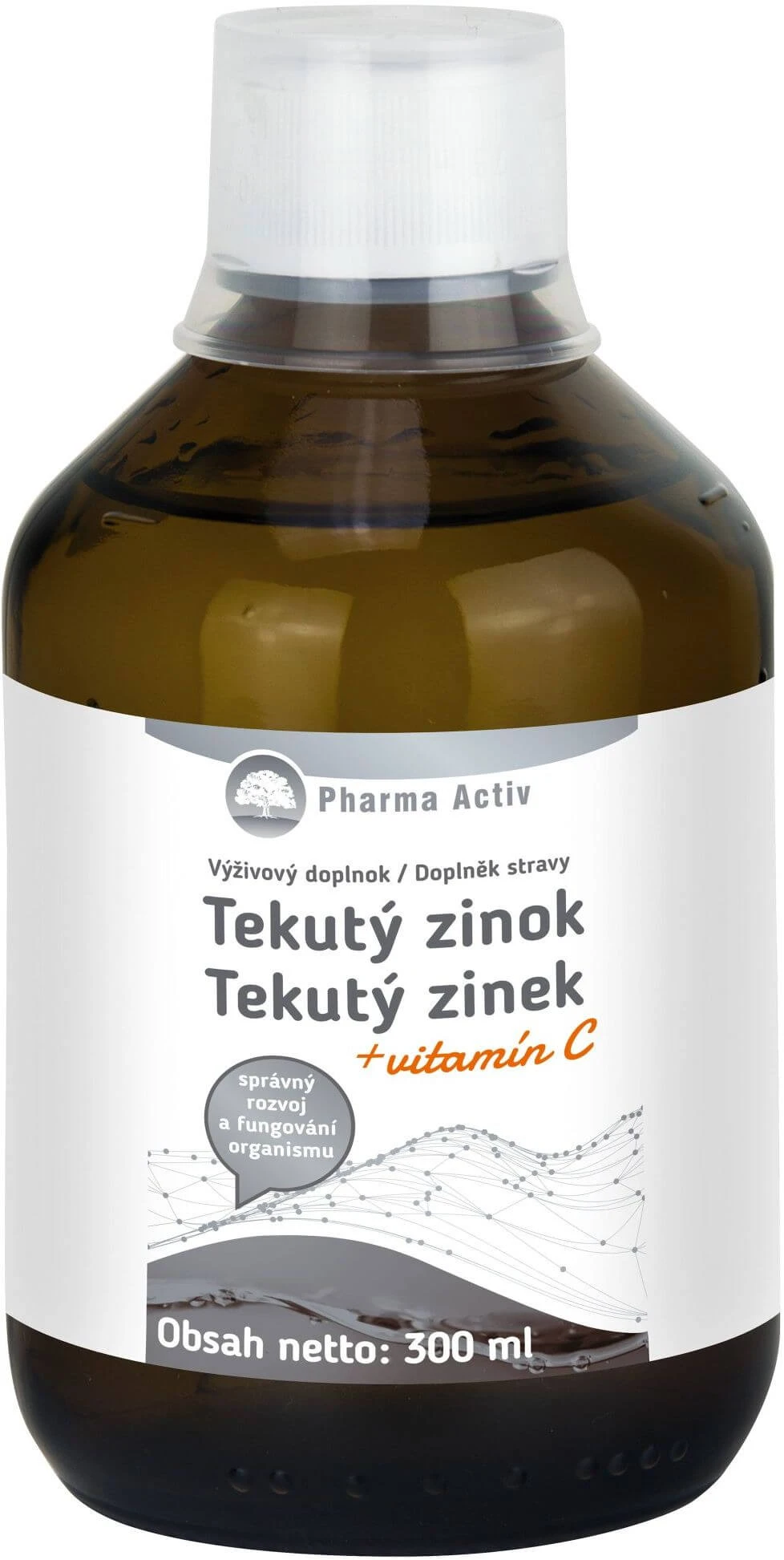Pharma Activ Vloeibaar zink + vitamine C 300 ml