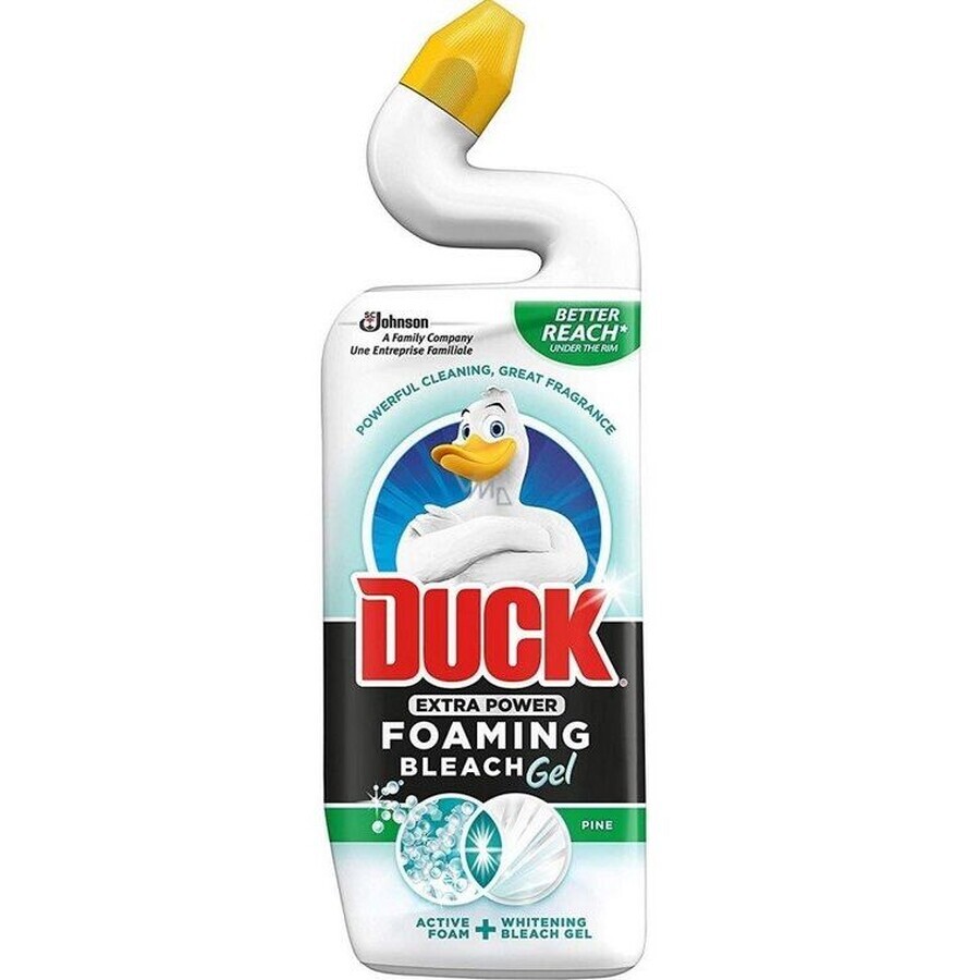 Duck Extra Power Pine Schuimende Whitening Toiletgel 750 ml