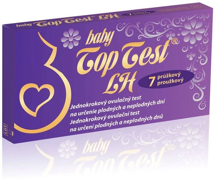 Baby Top LH ovulatietest - éénstaps teststrip 7 stuks
