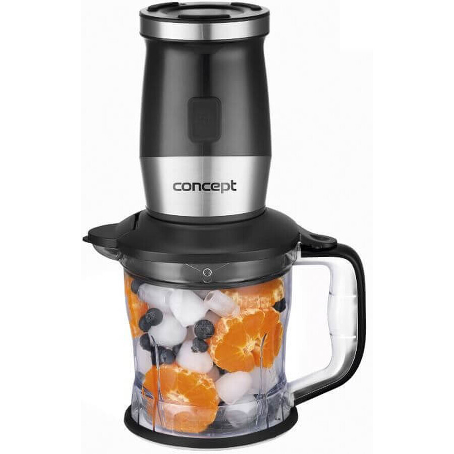 Concept Smoothiemaker + hakker + molen 700W zwart