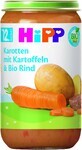 HiPP ORGANIC Gemengde Groenten met Rundvlees 250 g