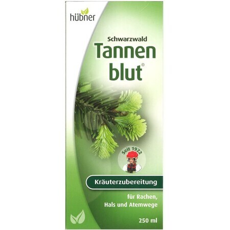 Hűbner Schwarzwald Tannenblut siroop 250 ml