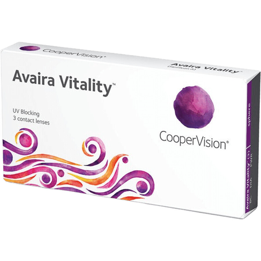 Avaira Vitality contactlenzen -5,75 dpt, 3 stuks