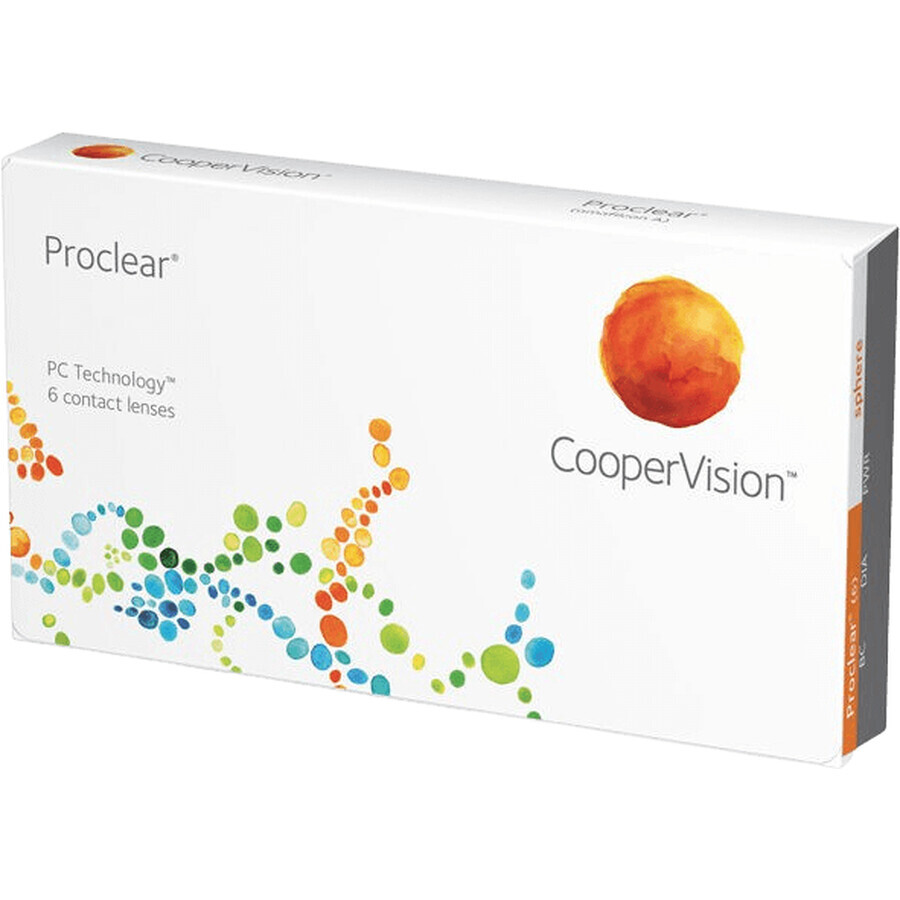 Proclear Compatibles Sphere contactlens -4.50 dpt, 6 stuks