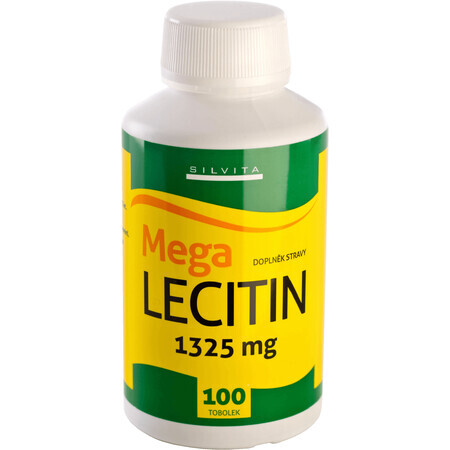 Silvita Mega Lecithine 1325 mg 100 harde capsules