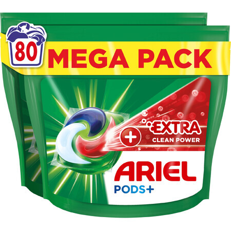 Ariel All-in-1 PODS, Extra Schoon wascapsules 80 capsules