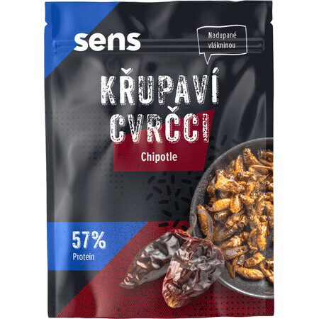 Sens Krokant gebakken krekels - Chipotle 16 g