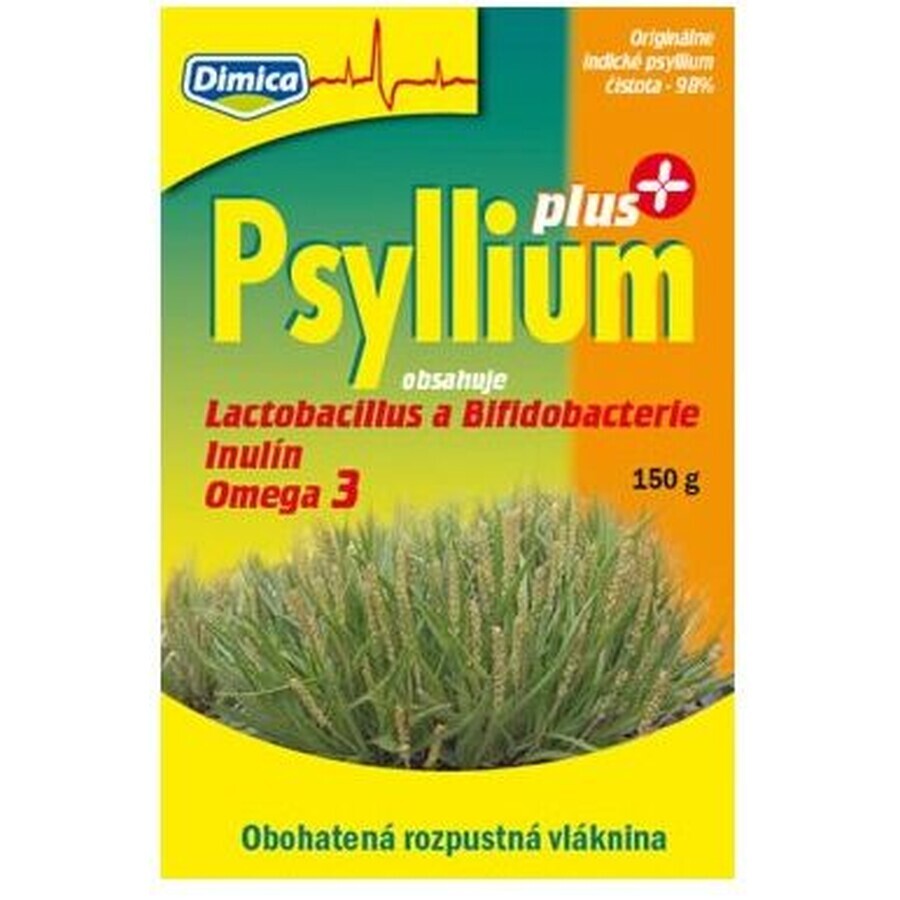 Dimica PSYLLIUM PLUS poeder, 150 g