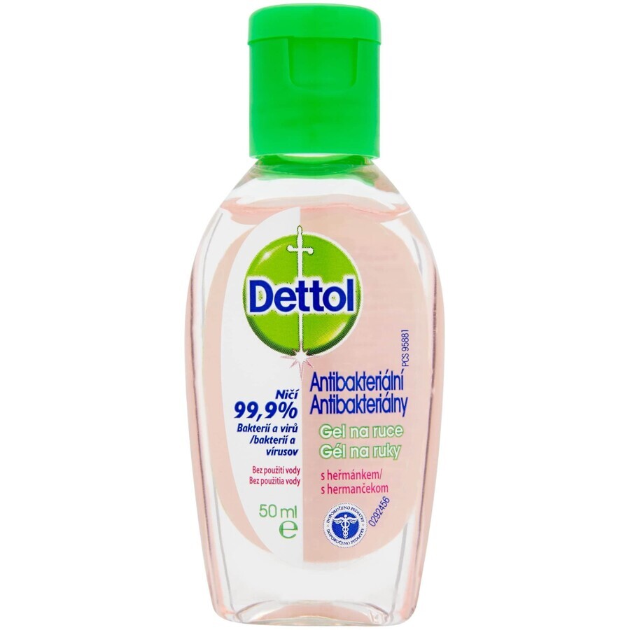 Dettol antibacteriële handgel met kamille 50 ml