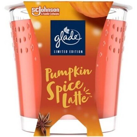 Glade Pumpkin Spice Scented Candle Pumpkin Spice Latte 204 g