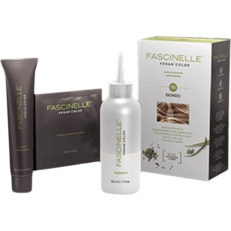 Vitality's Fascinelle Fascinelle Vegan Color Permanente Creme-Haarfarbe - 1/0 Schwarz, Schwarz 110 ml