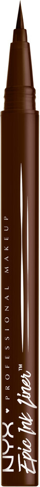 NYX Professional Makeup Epic Ink Liner, waterproof eyeliner - Melkchocolade