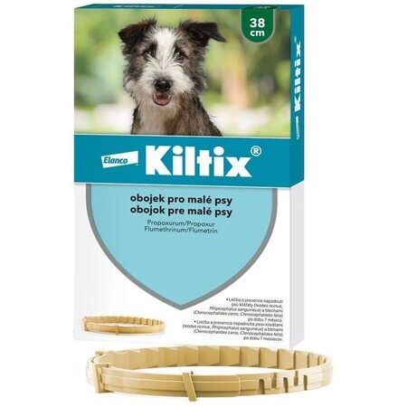 Kiltix Collar para perros pequeños circunferencia 38 cm