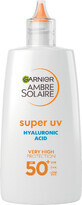 Garnier Ambre Solaire Super UV-beschermende Gezichtsvloeistof SPF 50+ 40 ml