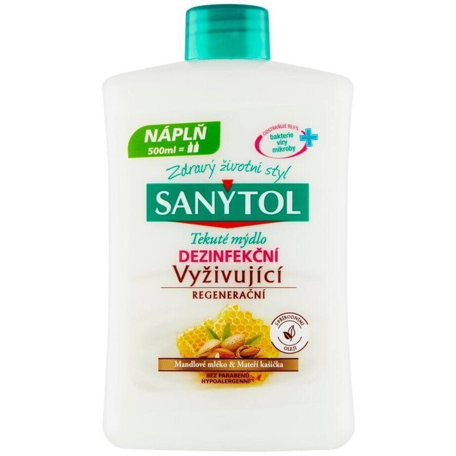 Sanytol Disinfecting Nourishing Disinfecting Soap - refill cartridge 500 ml