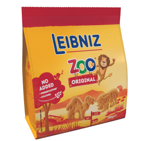 Dierentuinkoekjes, 100 g, Leibniz