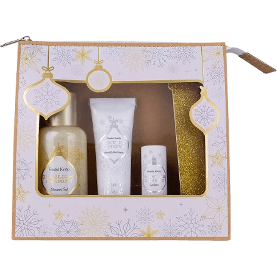 Accentra Winter magie spa set in cosmetisch papieren tasje