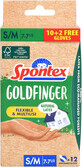 Spontex Godfinger, latex handschoenen voor eenmalig gebruik maat. S/M 12 stuks