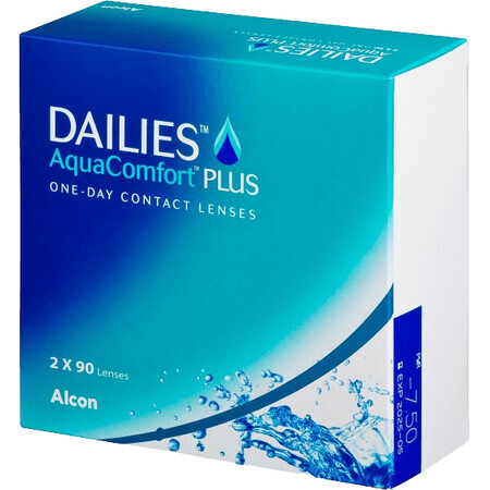 Alcon DAILIES® AquaComfort Plus®, 180 st.