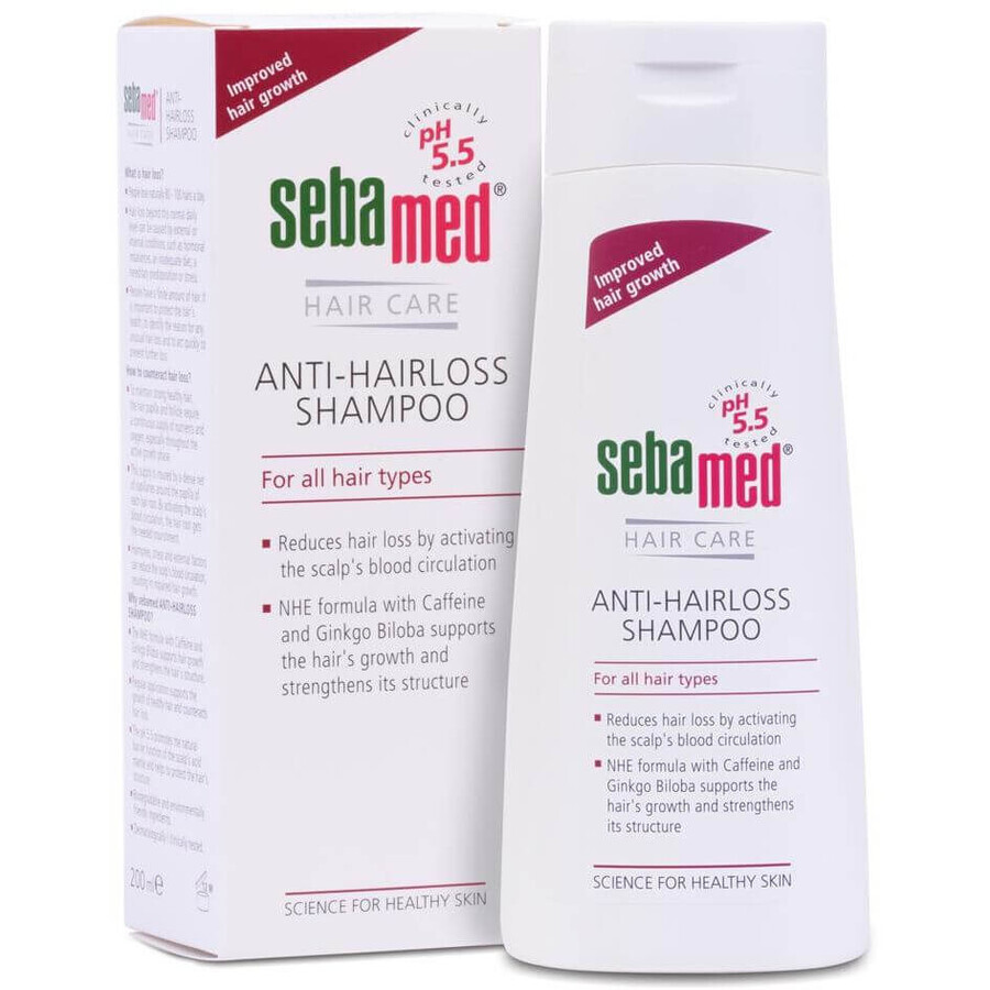 Sebamed shampoo tegen haaruitval 200 ml