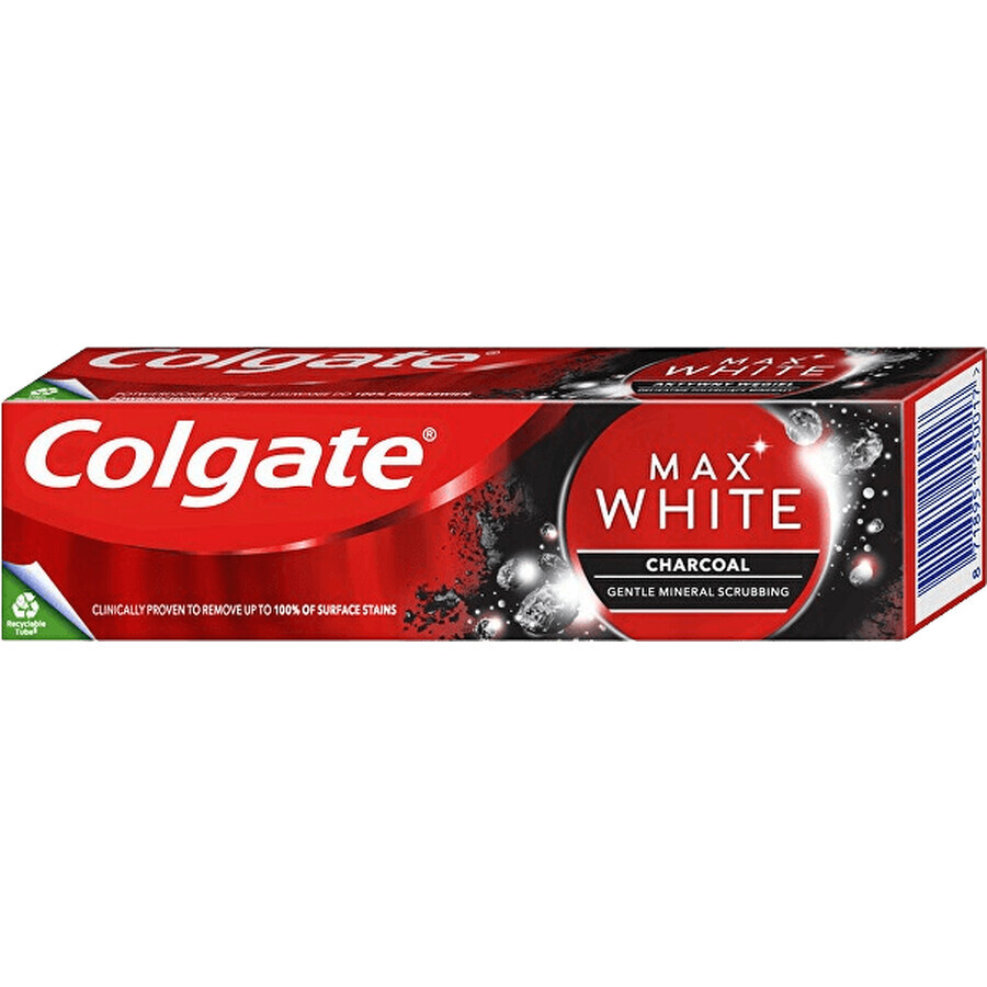 Tandpasta Colgate Max White Houtskool 75 ml