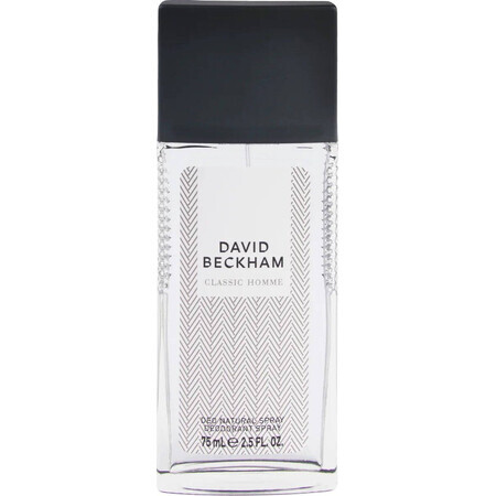 David Beckham Classic Homme deo natuurlijke deodorant spray 75 ml