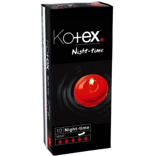 Kotex® Night - Time Maandverband 10 stuks