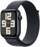 Apple Watch SE GPS 44mm Middernacht aluminium behuizing met Sport Ink-lus