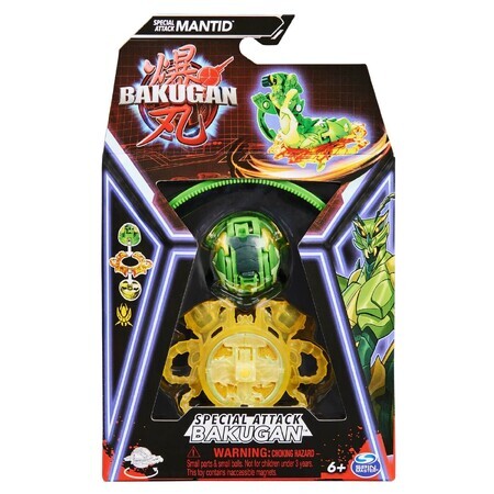 Set Figurina Atack Mantid, +6 ani, Bakugan