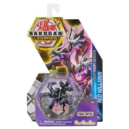 S5 Platina Neo Nillious beeldje, +6 jaar, Bakugan