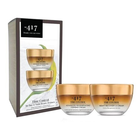 Anti-aging set, Day cream 50 ml + Time Control retinol night cream 50 ml, Minus 417