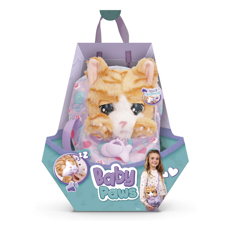 Interactief speelgoed Kat, +3 jaar, 30 cm, Baby Paws