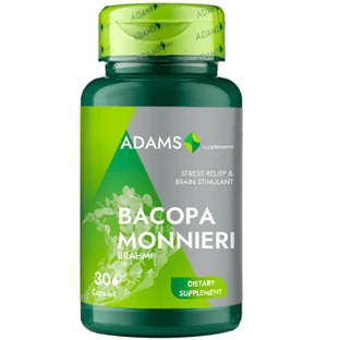 Bacopa Monnieri, 350 mg, 30 gélules, Adams Supplements