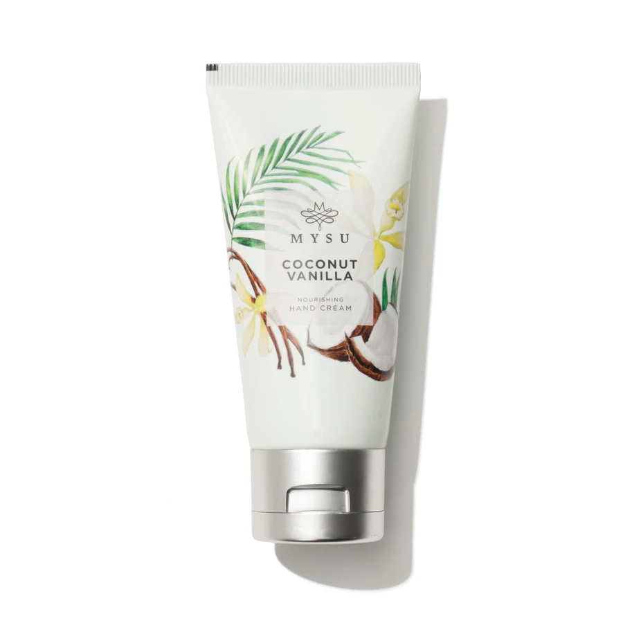 Crema per le mani al cocco e alla vaniglia, 50 ml, Profumo Mysu
