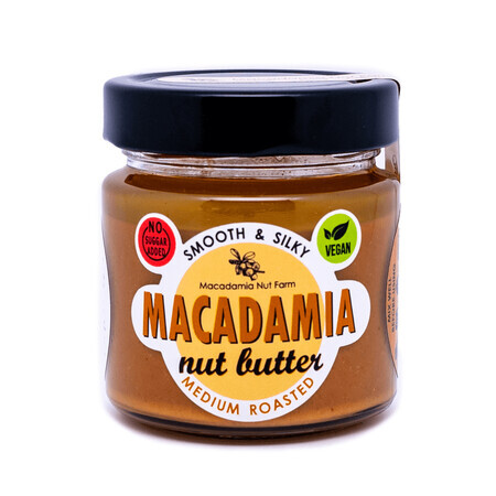 Crema fine di noci di macadamia - tostatura media, 180 g, Macadamia