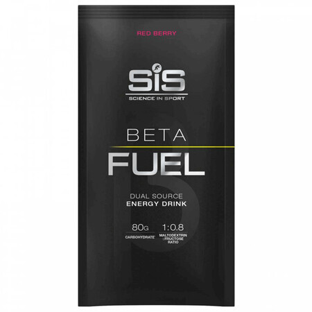 Beta Fuel energiedrank met rode vruchtensmaak, 82 g, Sis