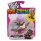 Sk8 Crew Mini Skateboard en figuurtje met paarse Sk8 Crew pet, 9.6 cm, 5 jaar+, Tech Dech