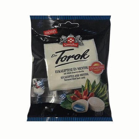 Snoepjes met eucalyptusolie, 75 gr, Torok