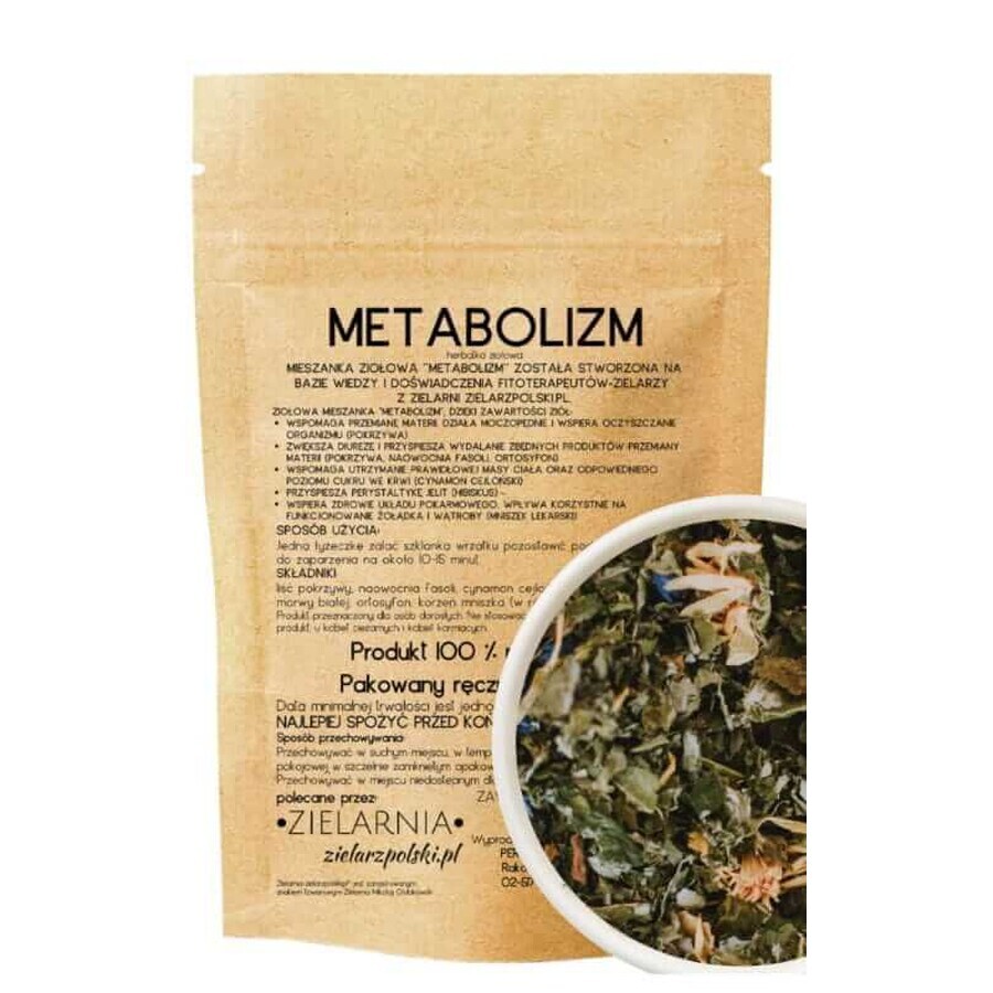 Metabolisme - Kruidenthee 100g ZIELARZPOLSKI