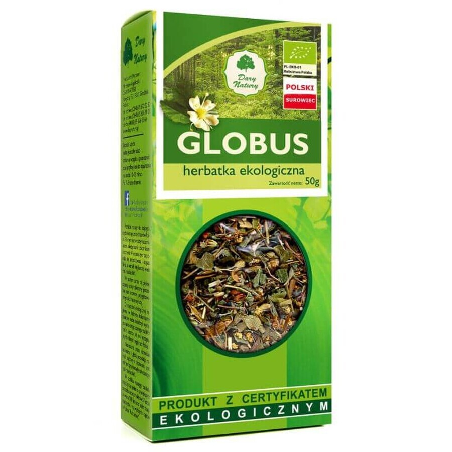 Globus Té Ecológico 50g DARY NATURY